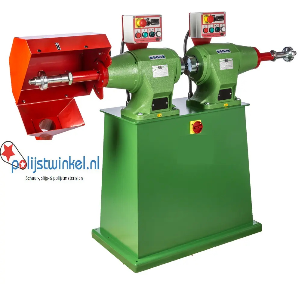 Doppelpoliermaschine mit separaten Motoren