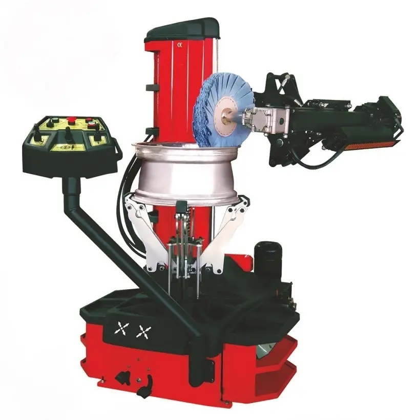 Automatische Felgenpoliermaschine