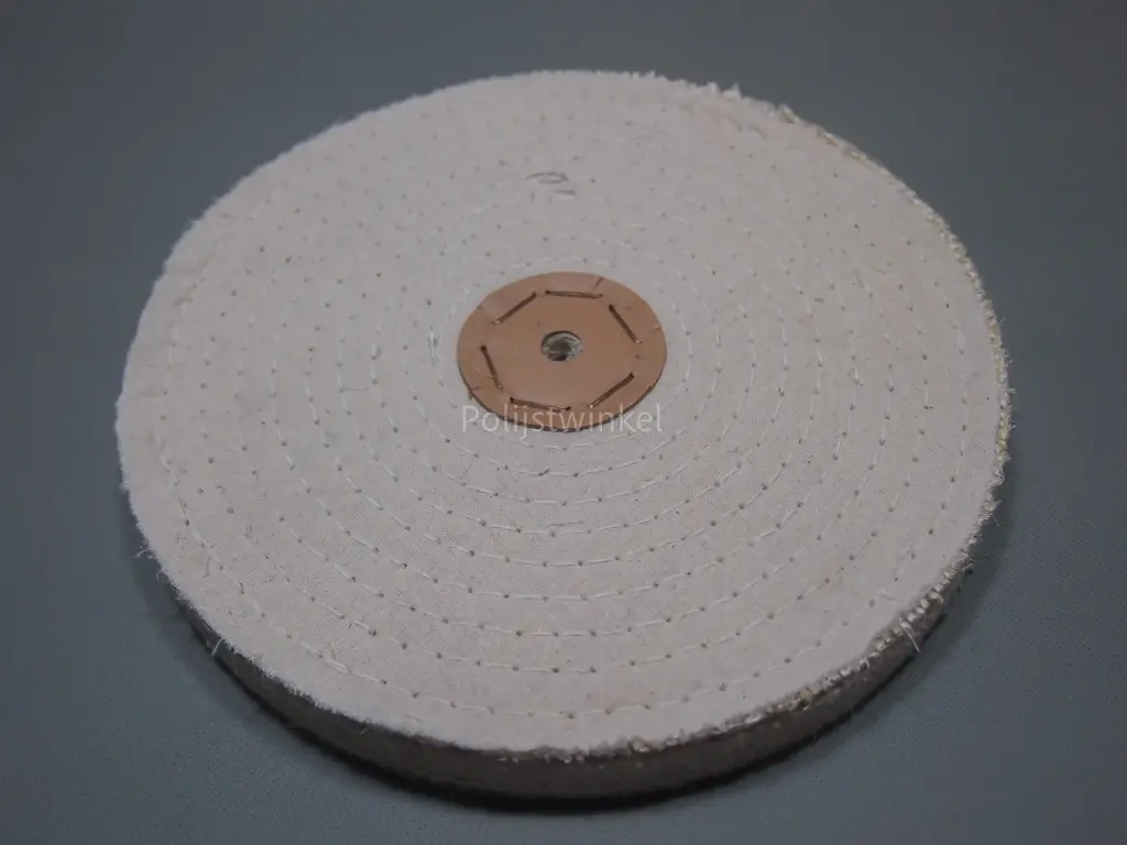 Sisal/Baumwoll-Polierscheibe, 9-fach gesteppt 250 x 25 x 12