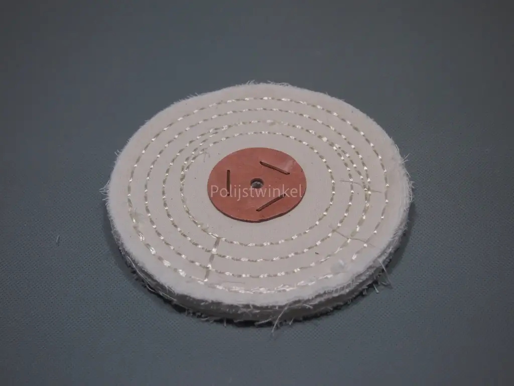 Cotton Polishing Wheel 4 x Stitched 150x10x12