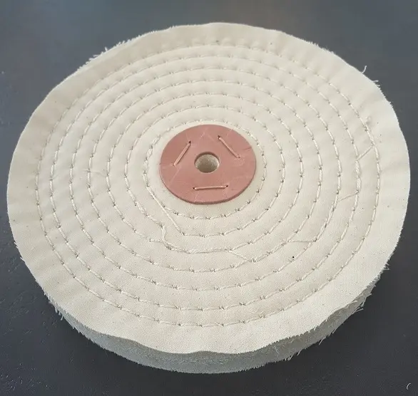 Cotton Polishing Wheel 7 x Stitched 200x20x12
