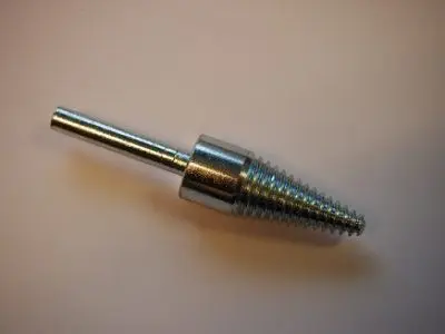 Conische doorn met 6mm stift