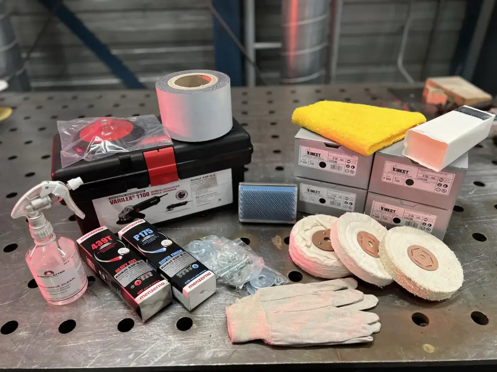 Mirror 8 Polishing set