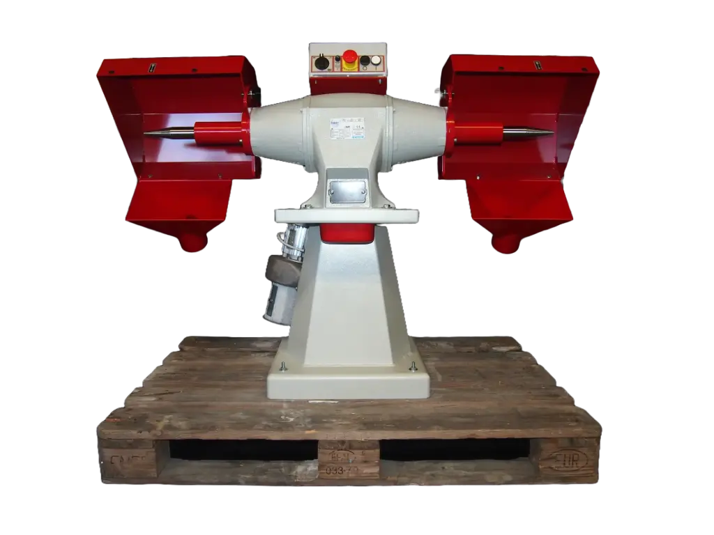 Low-base polishing machine with motor cooling Kinket